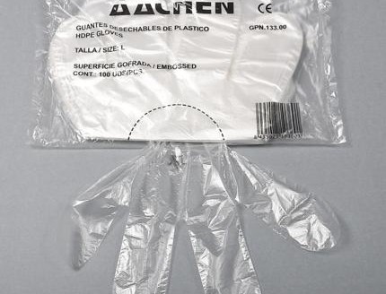 gants en plastique polyéthilène jetables - Aachen