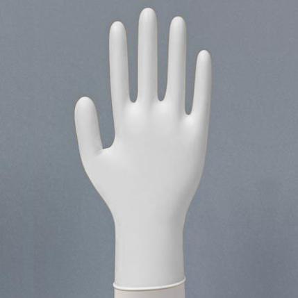 gants vinyle couleur blanche jetables