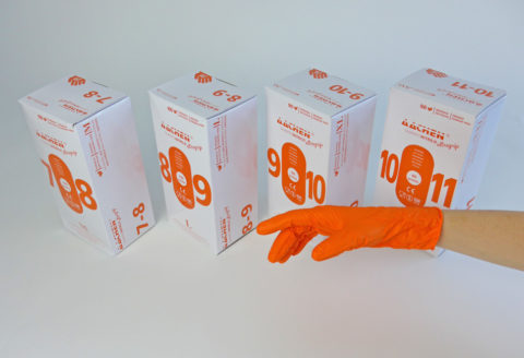 gants nitrile extra-épais jetables - Aachen UltraGrip