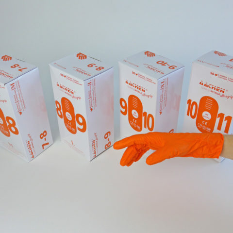 gants nitrile extra-épais jetables - Aachen UltraGrip