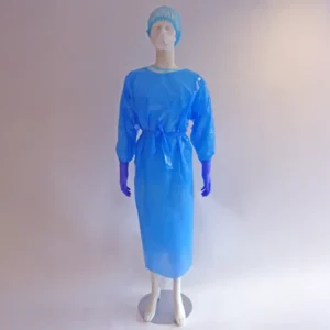 Blouse de protection biologique en plastique