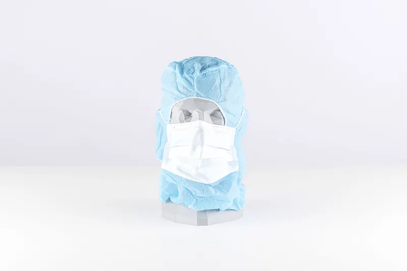 Cagoule avec masque hygiénique