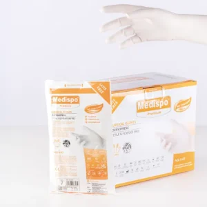 Gants chirurgicaux en polyisoprène – MEDISPO PREMIUM