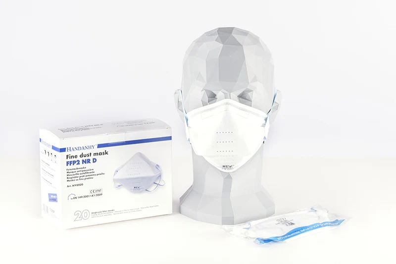 Masque de protection respiratoire FFP2 avec élastiques