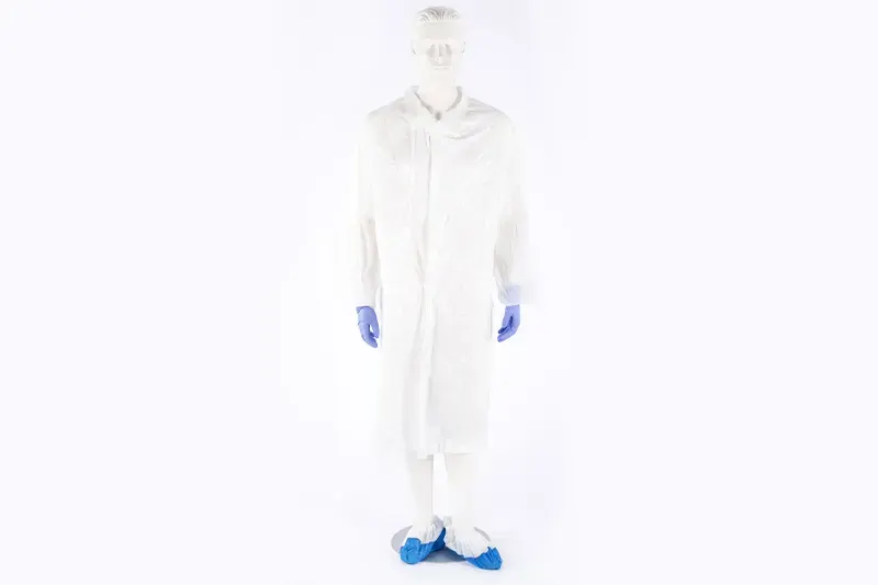 Blouse de visite en plastique