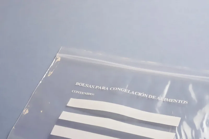 Sacs à fermeture zip pour congélation