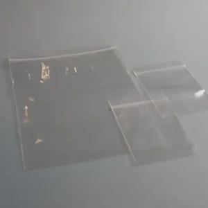 Sac à fermeture éclair transparente