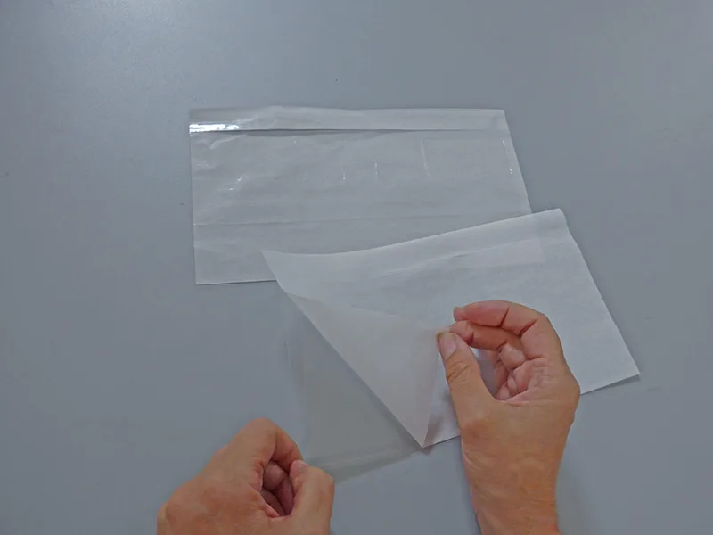 Enveloppes adhésives « contient des documents » packing-list